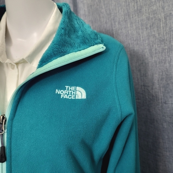 The North Face Morning Glory Fleece Jacket Teal Green Women's M - Picture 13 of 15